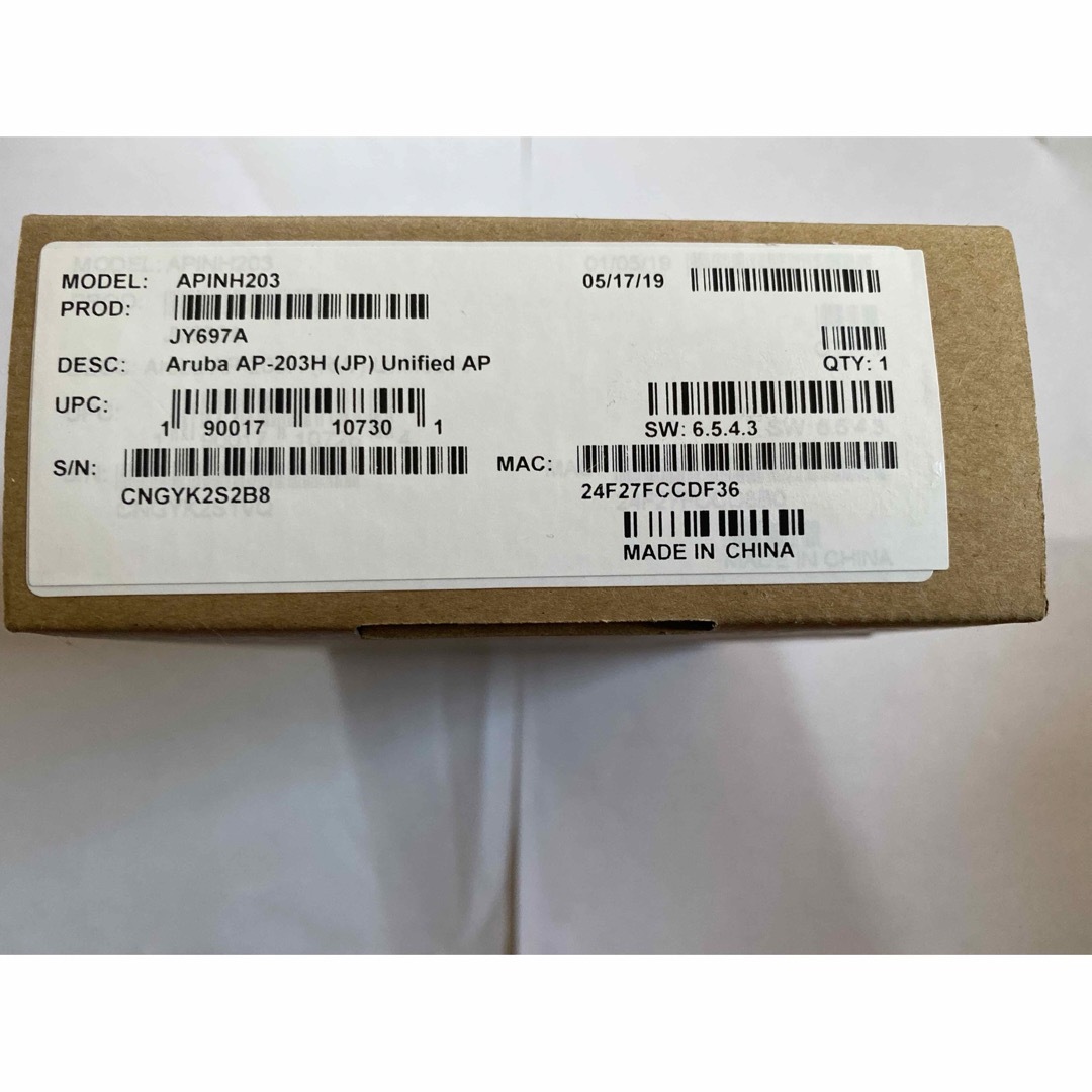 新品未開封 4台セットAruba AP-203H 無線LANアクセスポイントの通販 by