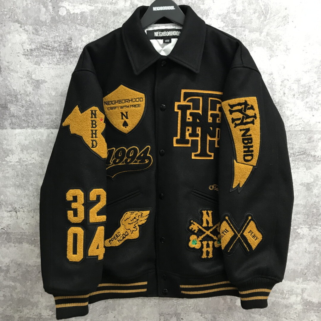 NEIGHBORHOOD - NEIGHBORHOOD 25AW STADIUM JACKET ネイバーフッド