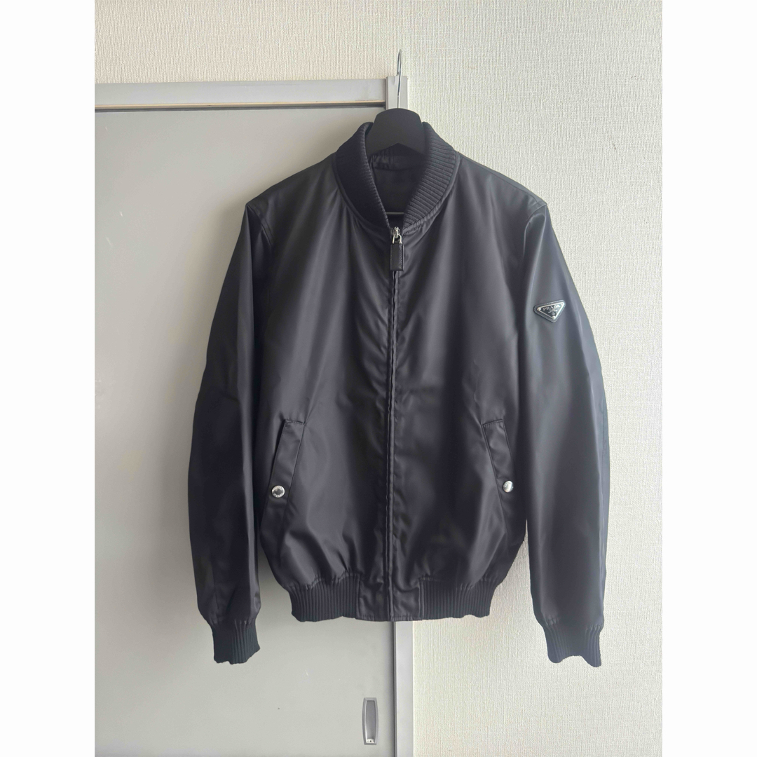 極美品】PRADA RE-NYLON PUFFER JACKET MA-1