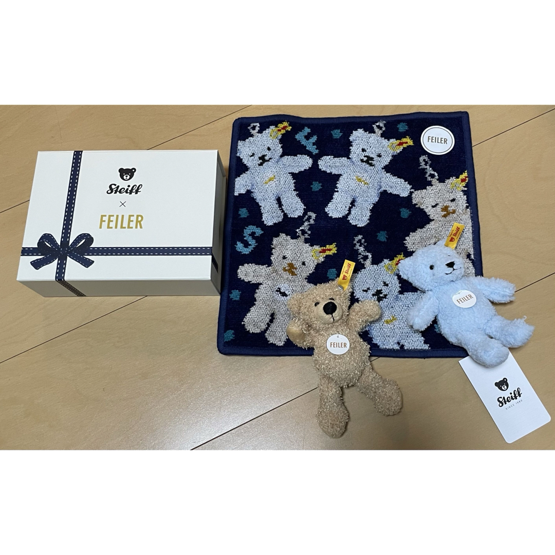 FEILER - 【新品未使用】Steiff x FEILER フェイラー シュタイフ 最終