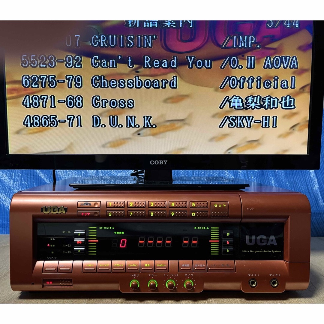 UGA 通信カラオケ UGA−01 PA用 送料込み (カラオケ機器)の通販 by