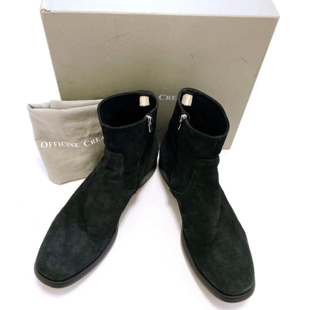 希少サイズ オフィチーネクリエイティブ スエードブーツ サイズ45
