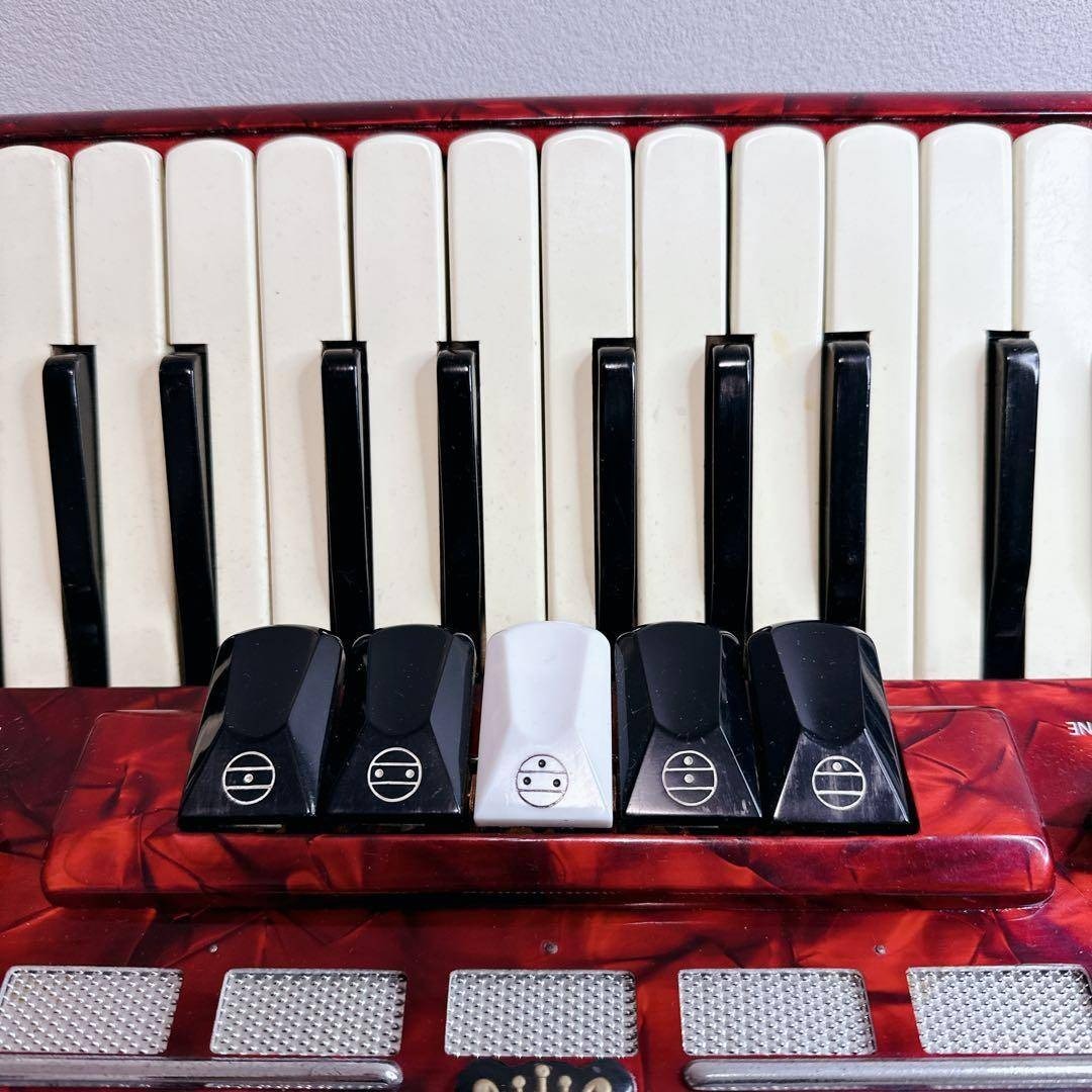希少 トンボ TOMBO アコーディオン 34鍵盤 MUS 1307 初心者 希少