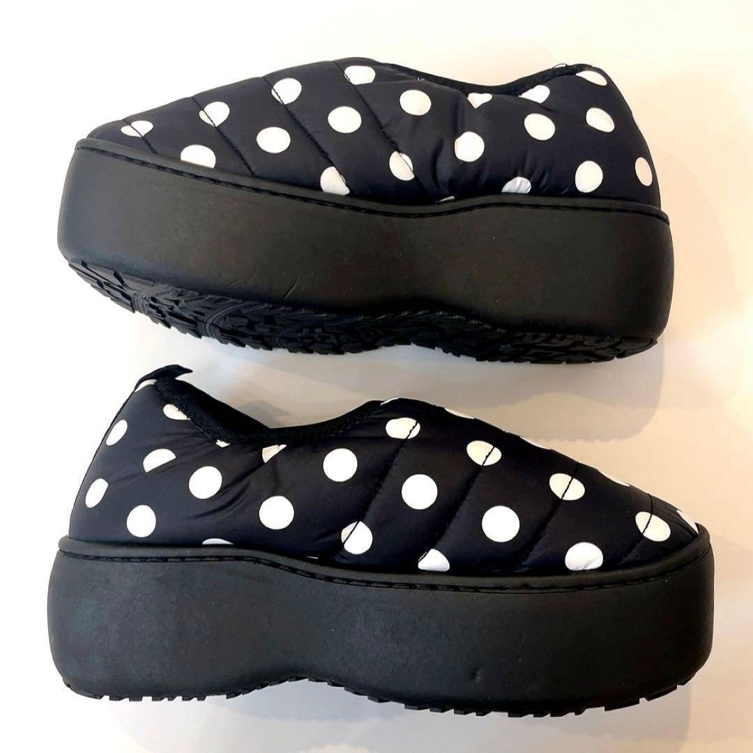 SUBU - SUBU スブ IVE レイ 厚底 DOT ドット 水玉 24〜25 完売サイズの