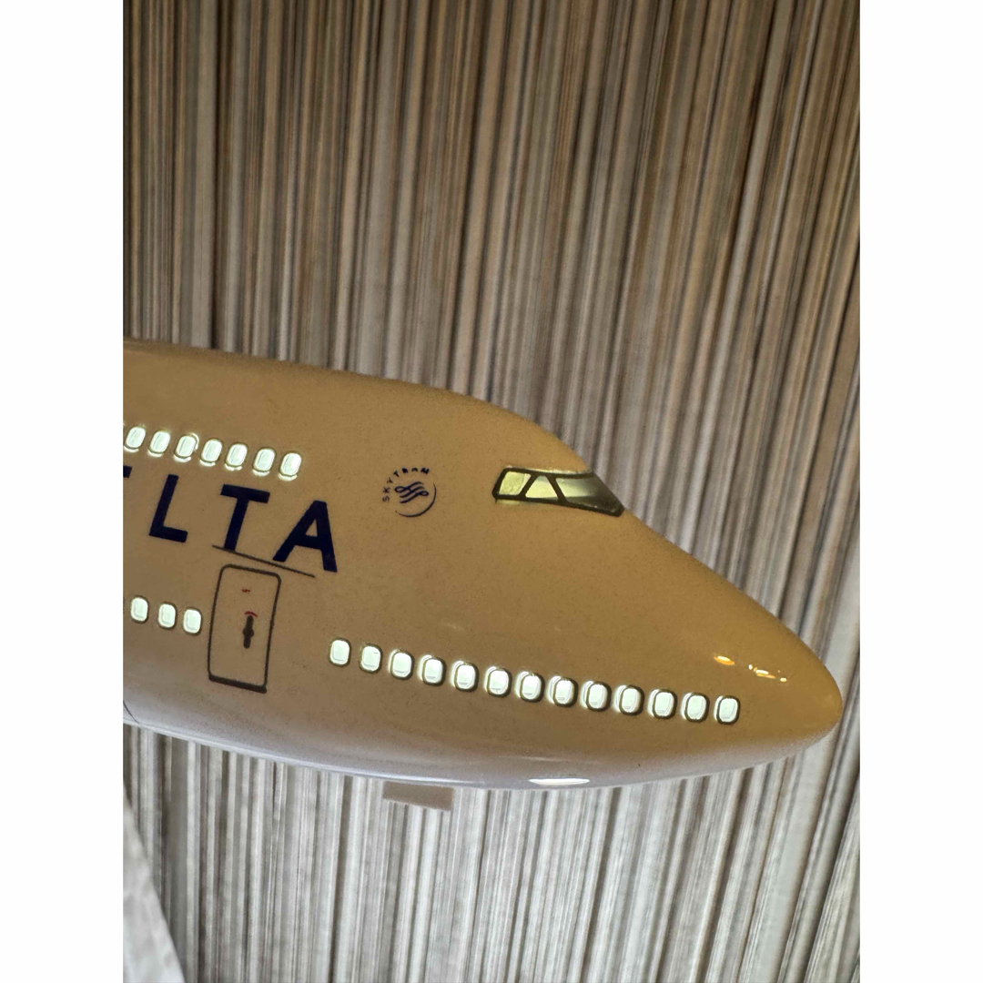 デルタ航空 B747 LED発光 1/160 DELTA モデル 46cm