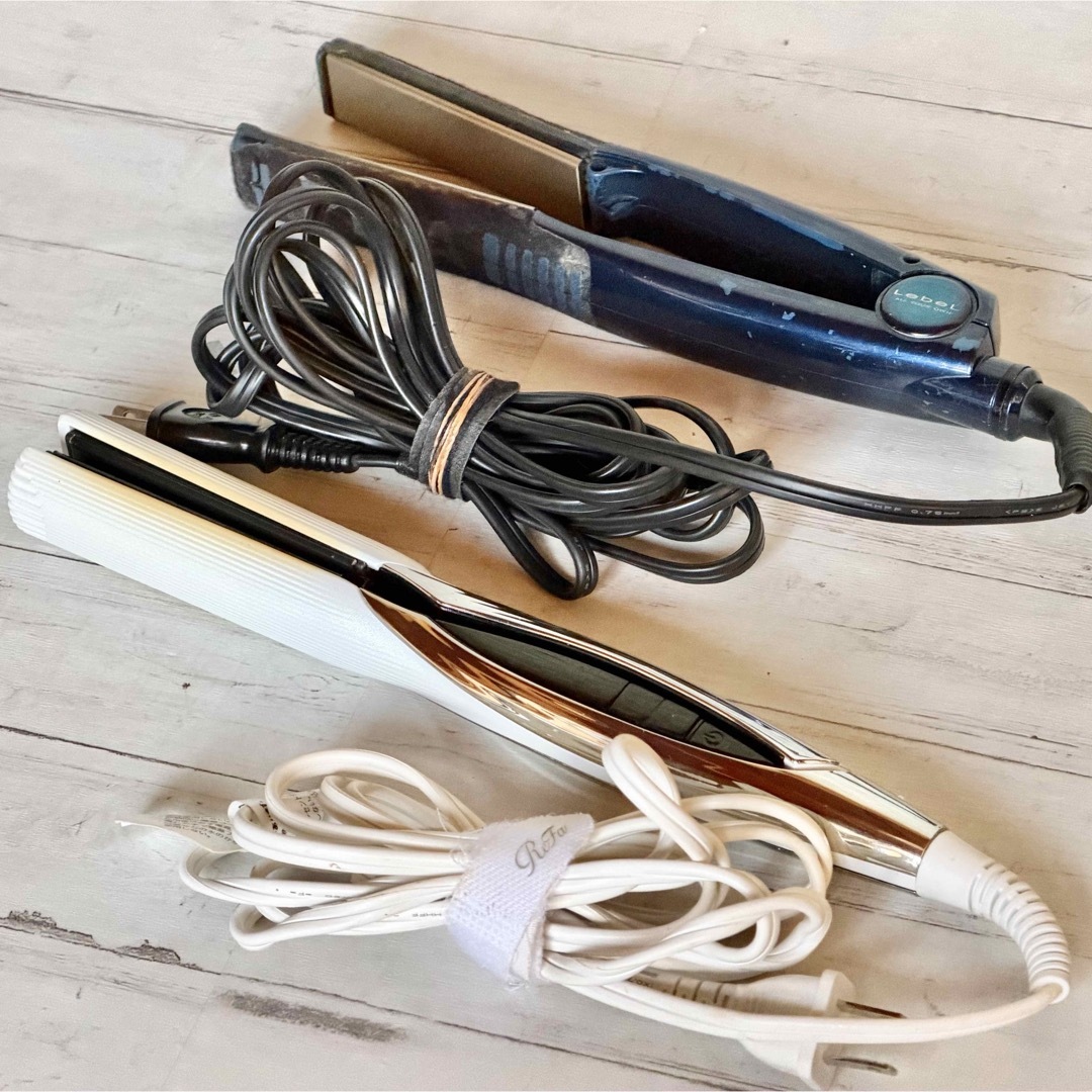 ReFa - ジャンク品 リファ・LebeL PLIA ストレートヘアアイロン2台の