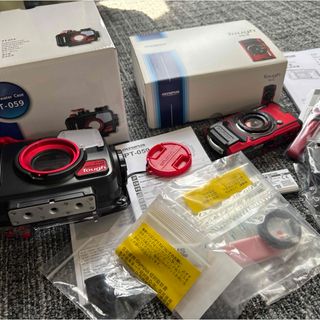 OLYMPUS - OLYMPUS コンパクトデジカメ【箱付きジャンク品】の通販 by