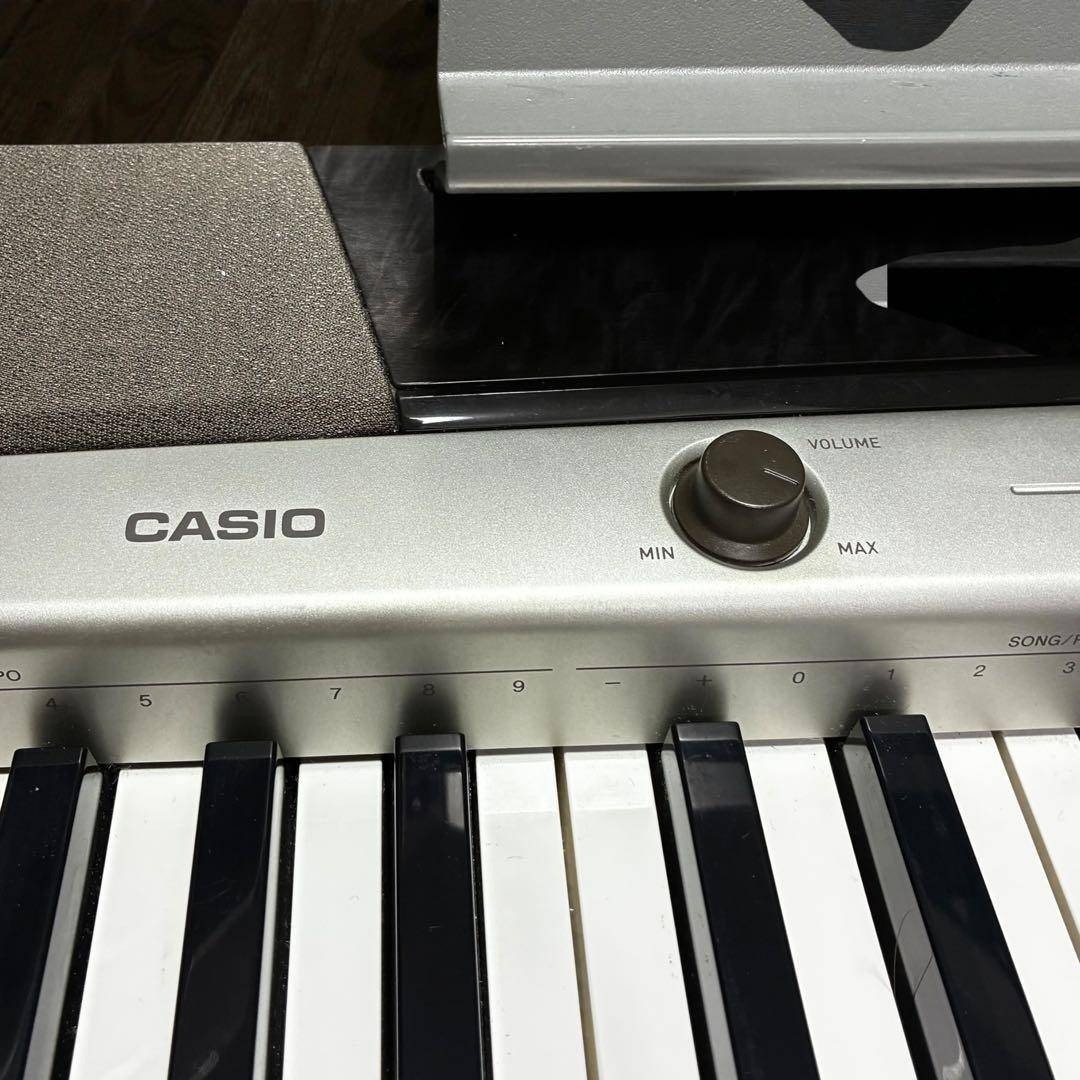 CASIO - 動作良品✨ CASIO Privia PX-120 電子ピアノ 88鍵 シルバーの