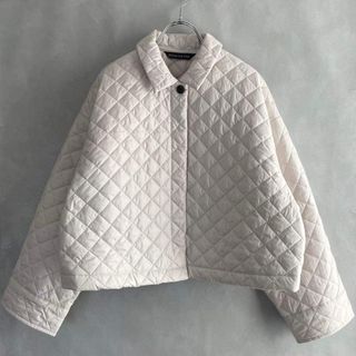 nest Robe - コットンラミー襟付きショートブルゾンの通販 by いぬいぬ