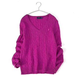 POLO RALPH LAUREN（ニット/セーター ・ パープル/紫色系）のフリマ
