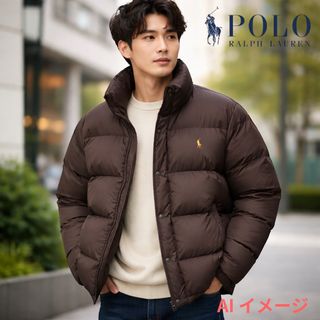 POLO RALPH LAUREN（ダウンジャケット ・ ブラウン/茶色系）のフリマ