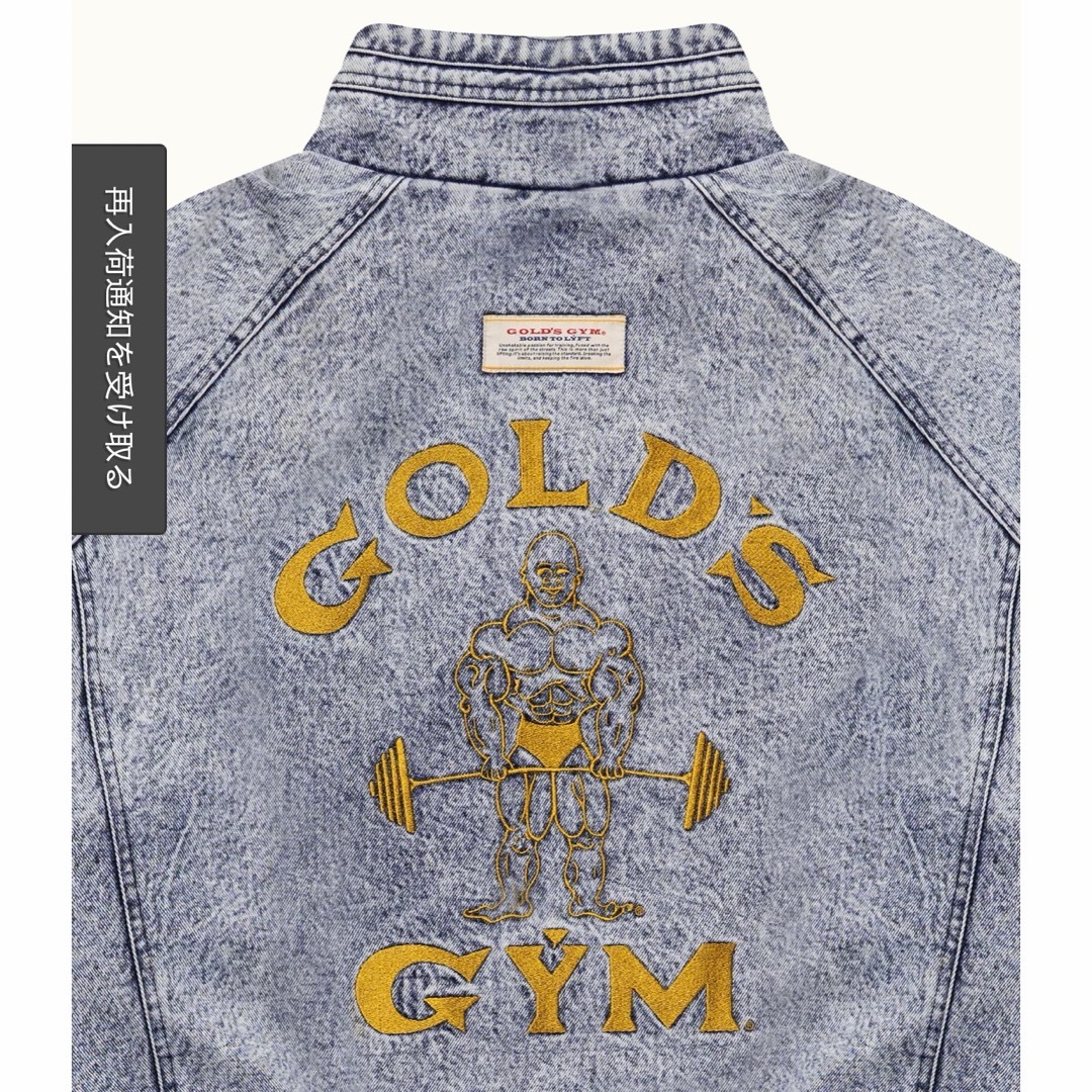 GOLD'S GYM - 【即日発送】LYFT × GOLD'S GYM オーバーサイズデニム