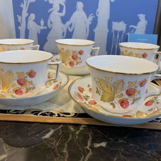 WEDGWOOD - ウェッジウッドワイルドストロベリー箸置き2個セットの通販