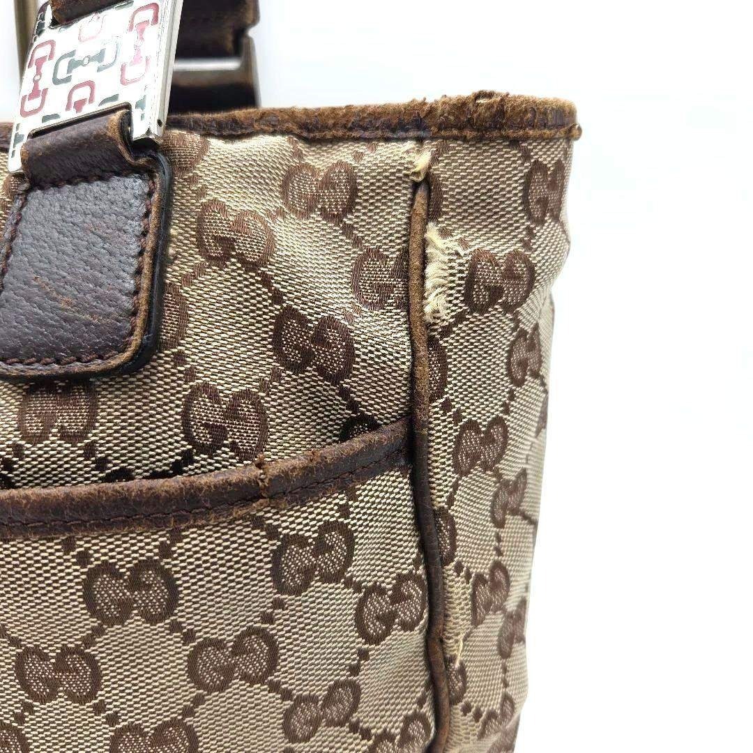 GUCCI - GUCCI シェリーライン GGキャンバス ホースビット