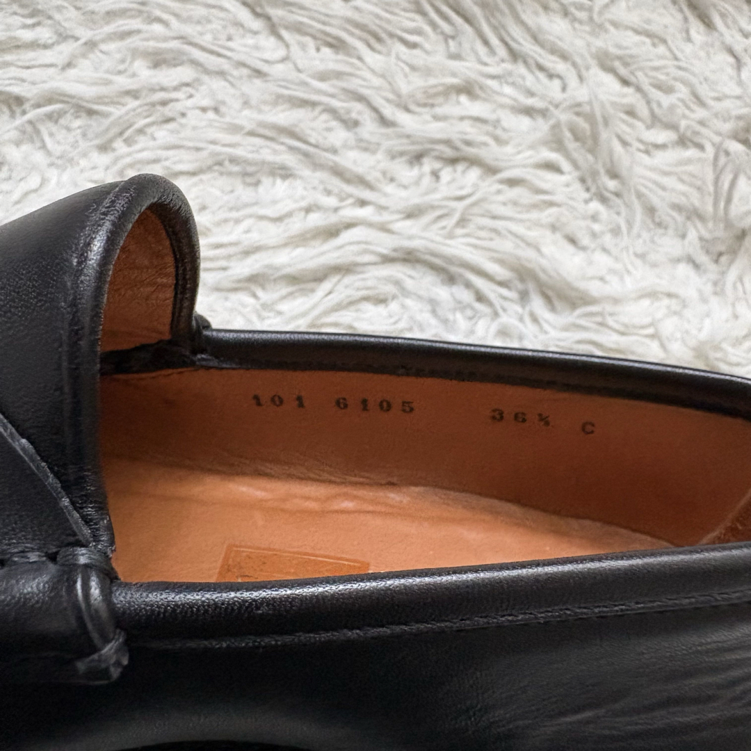 GUCCI - GUCCI ホースビットローファー 本革 コマンドソール 黒 金色