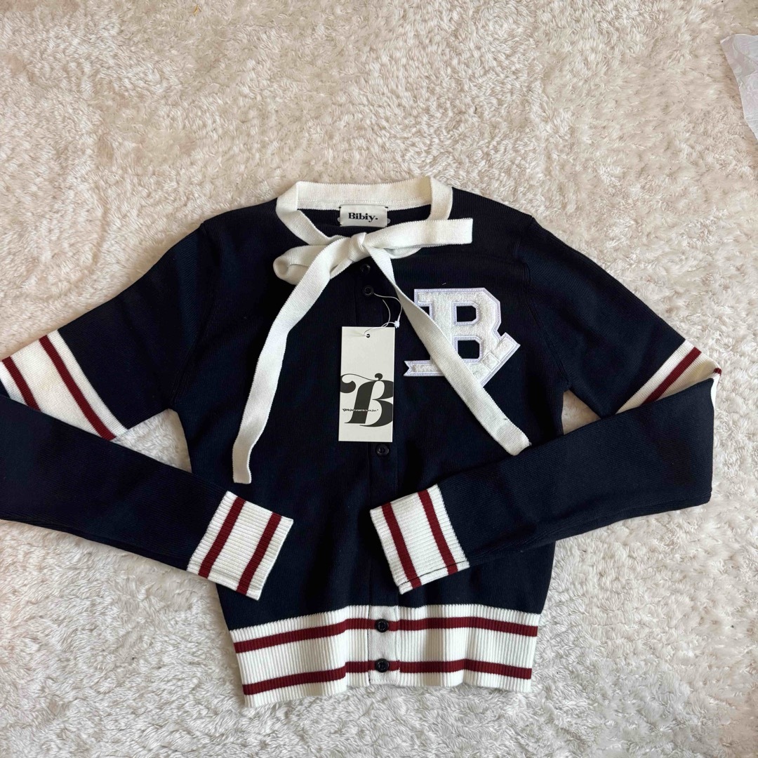 bibiy. B. CLUB TIE CARDIGANの通販 by may's shop｜ラクマ