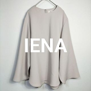 IENA - ドット ボウタイVネックブラウス ネイビーの通販 by ムー's