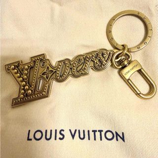 LOUIS VUITTON - ルイヴィトン カラビナ キーリング フック グレー