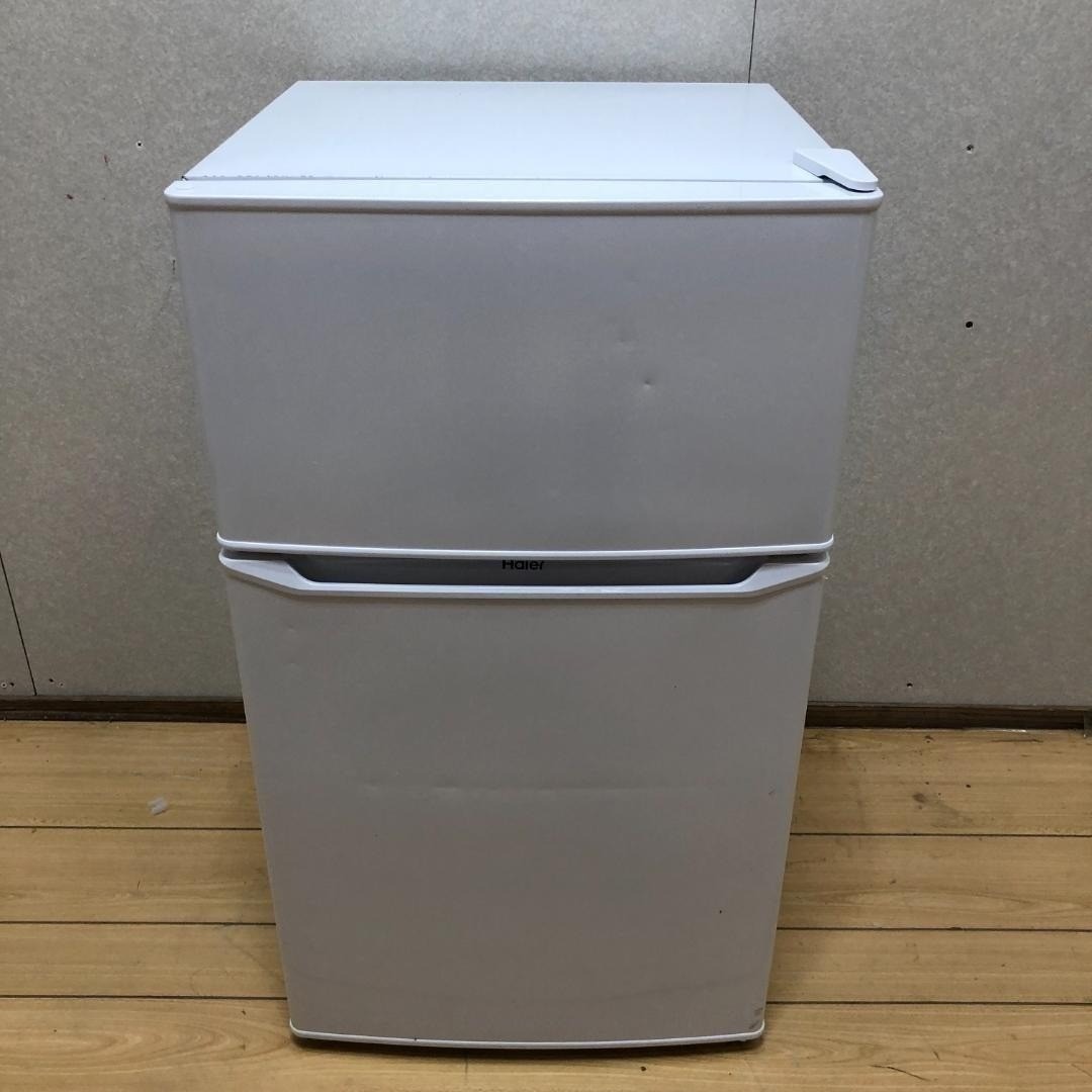 Haier - 冷蔵庫 ハイアール 2ドア 2021年 JR-N85D 白 250601-3の通販