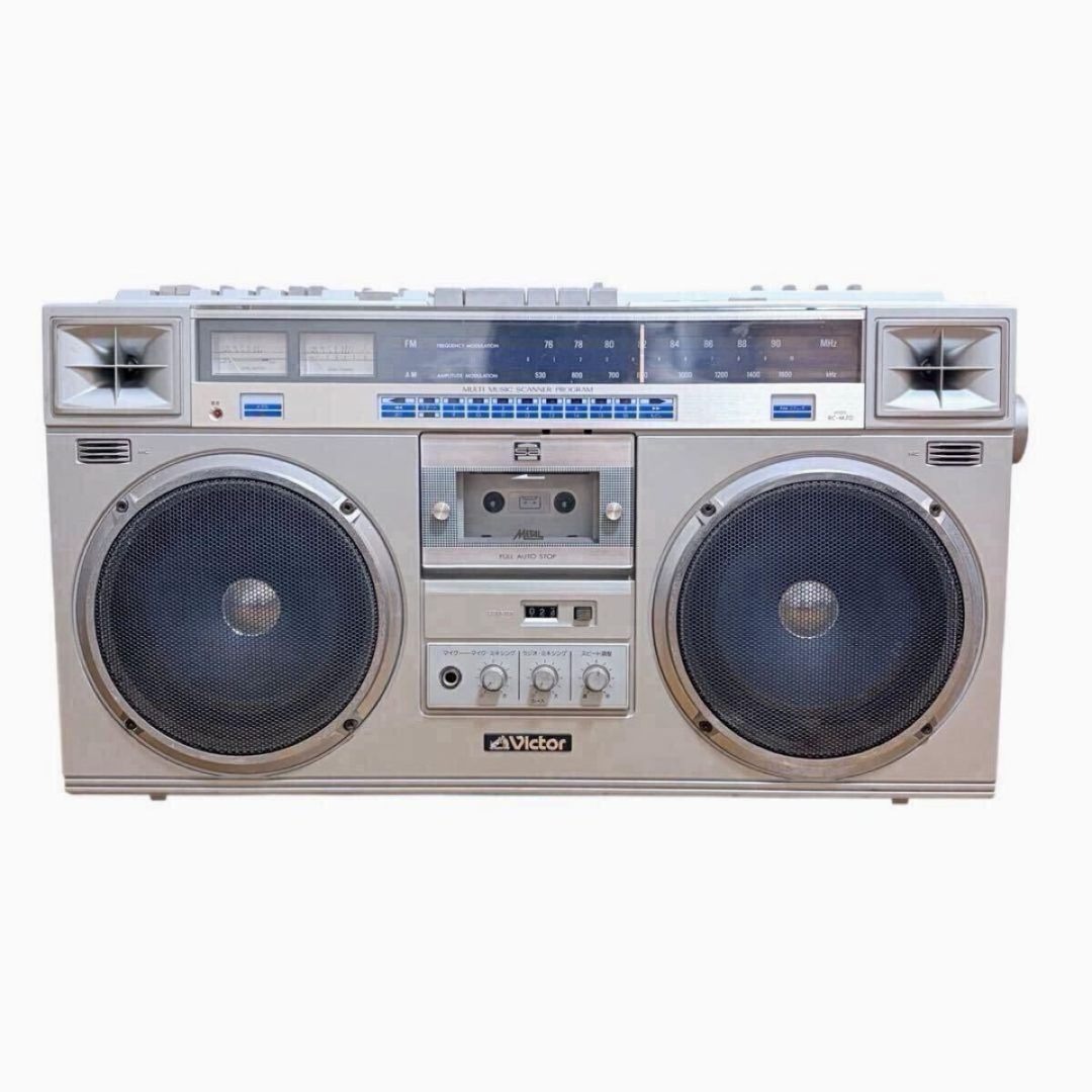 Victor - 【希少】Victor FM/AMラジカセ RC-M70 レトロ 現状品