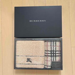 BURBERRY - 未使用 140㎝×190㎝ バーバリー タオルケット ノバチェック