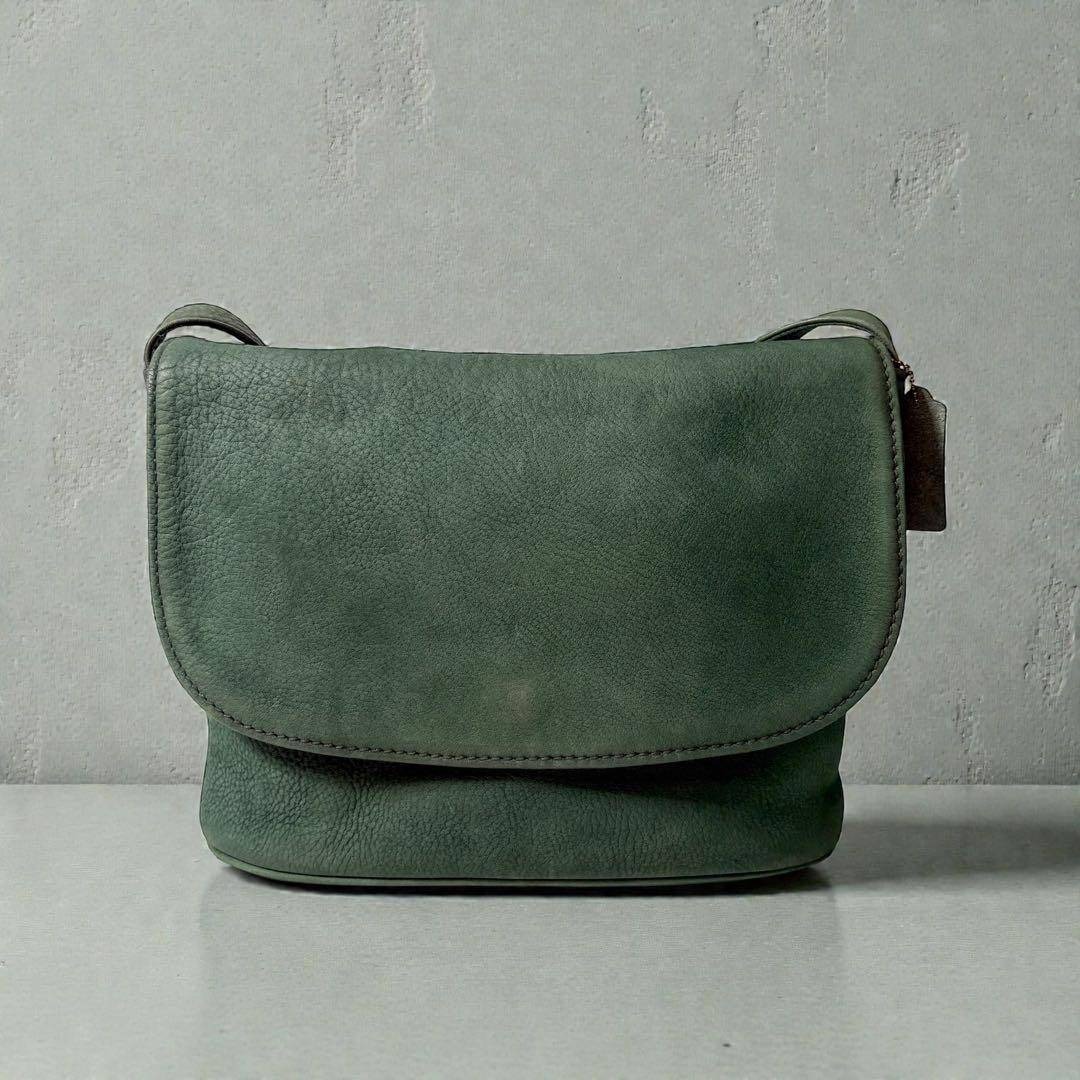 COACH - オールドコーチ 4935 ヌバックレザー メッセンジャーバッグ