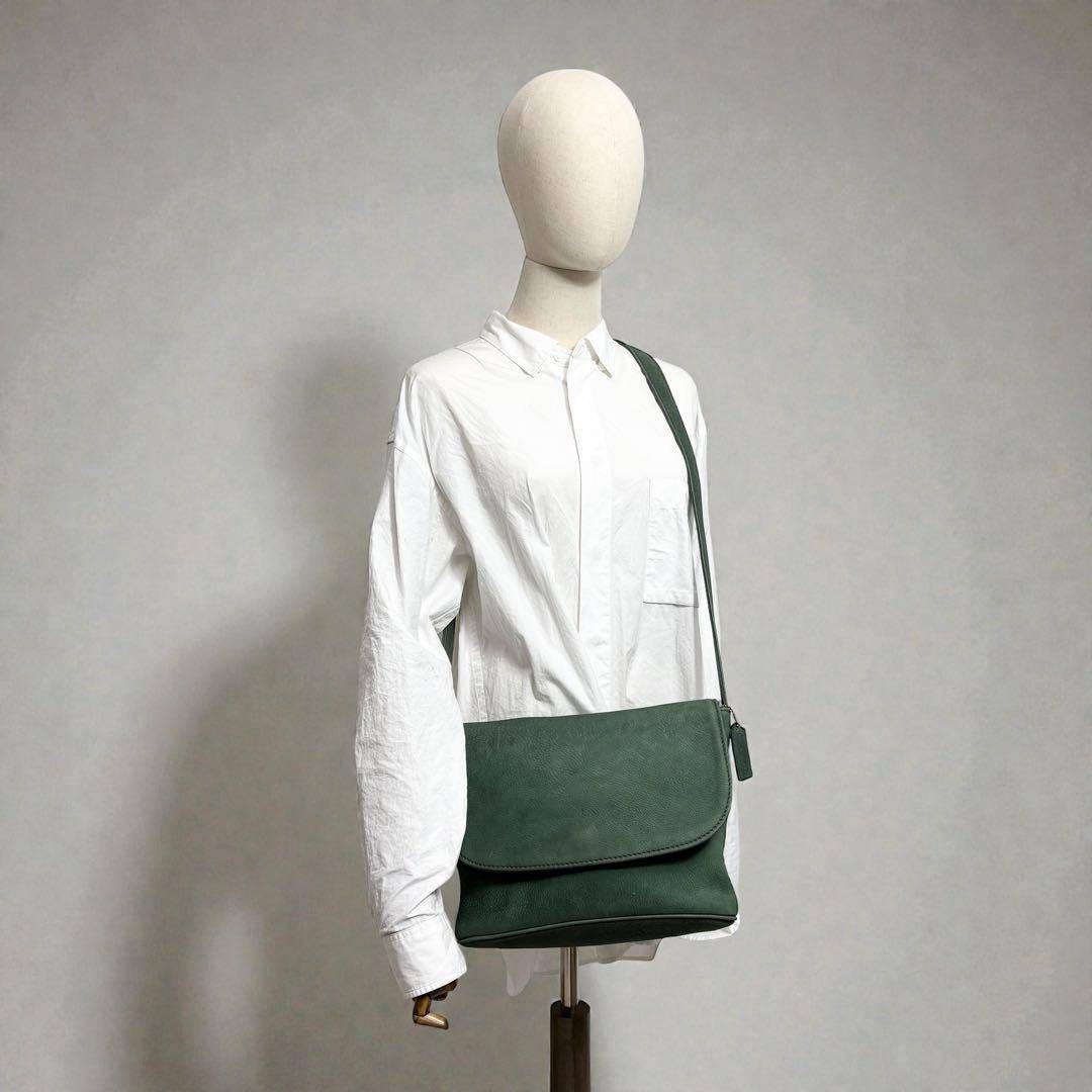 COACH - オールドコーチ 4935 ヌバックレザー メッセンジャーバッグ