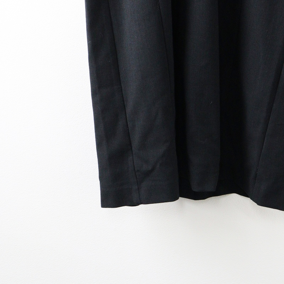 美品 ソージュ SOEJU ウールライクジャンパースカート L＼ブラック