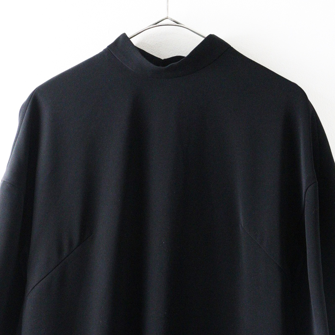 ENFOLD - 2021SS エンフォルド ENFOLD ダブルサテンスタンドドレス 36