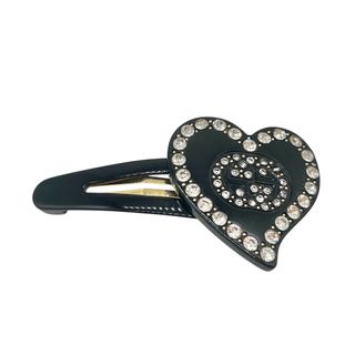 GUCCI - GUCCI インターロッキングG&ハートヘアクリップの通販 by