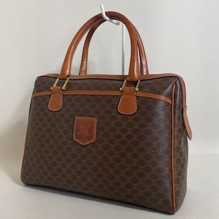 CELINE - 2602-77｜セリーヌ ハンドバッグ ブラウン マカダム柄