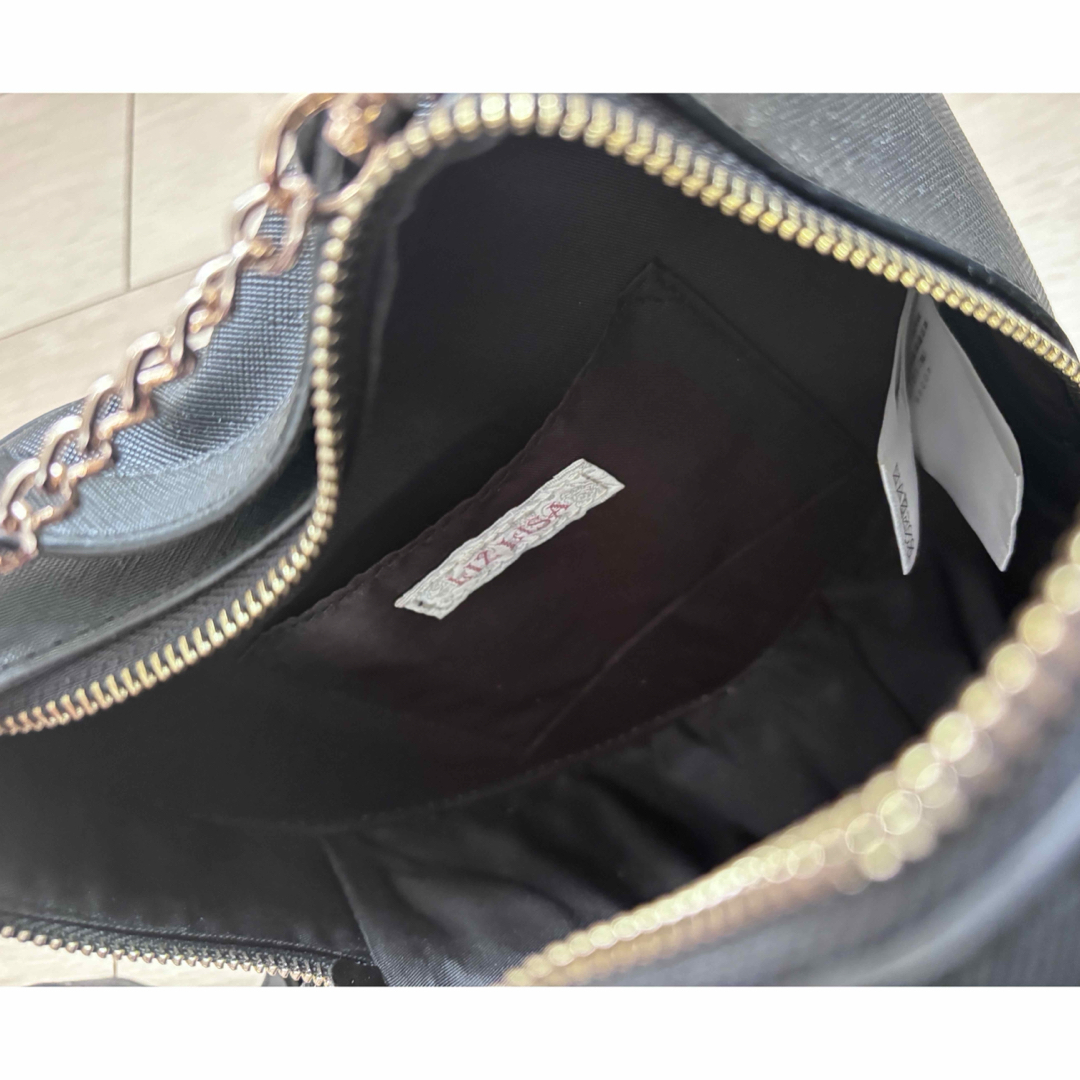 LIZ LISA - LIZLISA リボンビジューハート型バッグの通販 by kinako