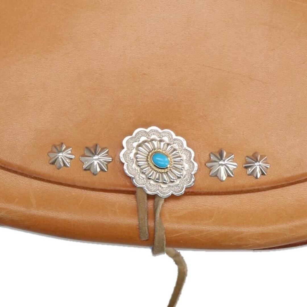 goro's - ゴローズ サドルレザーバケット カスタムショルダーバッグ