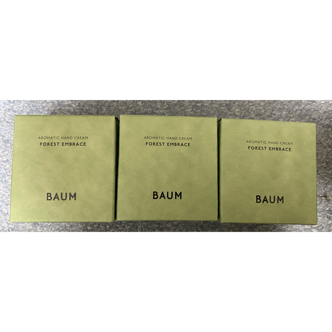 BAUM - 新品未使用 BAUMアロマティックハンドクリームフォレスト