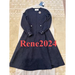 René - 美品Reneルネ☆ピンクワンピース☆36検索FOXEYの通販 by maho's