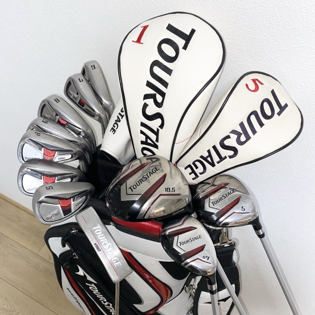 TOURSTAGE - お得☆TOURSTAGEゴルフクラブ フルセット☆メンズ初心者