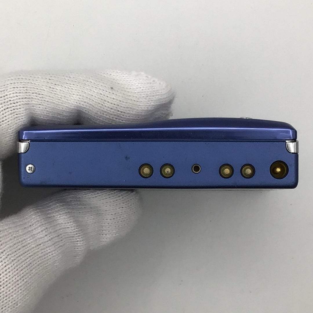 SHARP - 動作品 SHARP MD-DR7 MDプレーヤー シャープ ブルーの通販 by