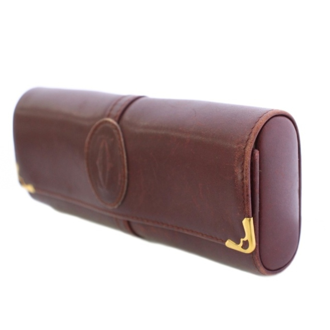 Cartier - カルティエ 眼鏡ケース メガネケース 二つ折り ワンカラー