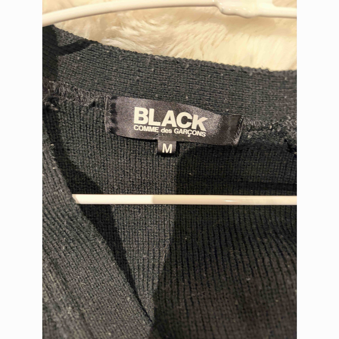 COMME des GARCONS - BLACK COMME des GARÇONS M ブラックカーディガン