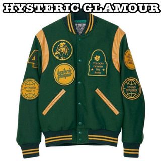 HYSTERIC GLAMOUR（スタジャン ・ グリーン・カーキ/緑色系）のフリマ