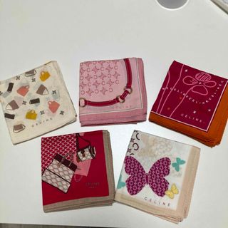 CELINE - セリーヌ タオルハンカチ マカダム柄 新品未使用の通販 by