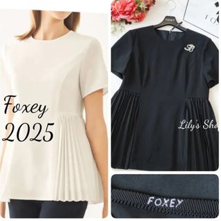 FOXEY - 美品 フォクシー FOXEY シャツ ブラウス 半袖 ショート