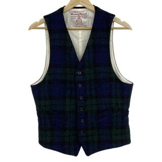 Harris Tweed - HARRIS TWEED ハリスツイード ジレ ベスト 襟付き