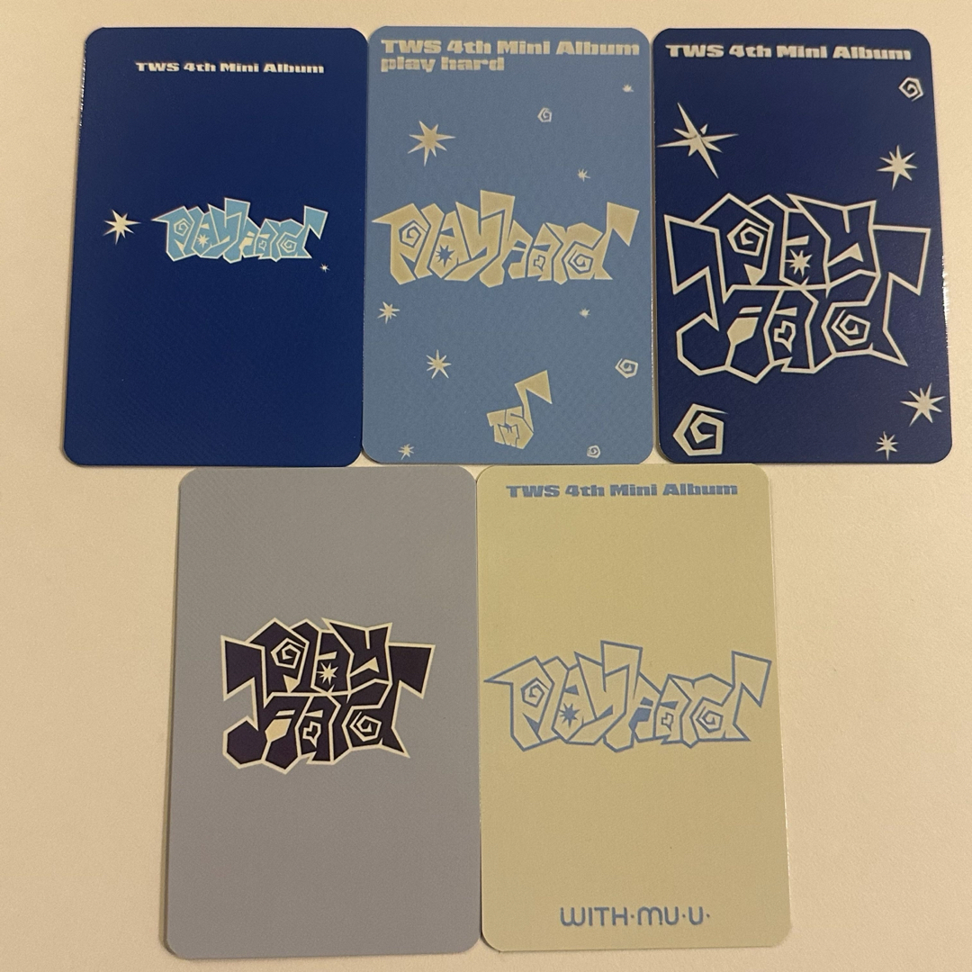 TWS ギョンミン PLAYHARD トレカセットの通販 by 🧸｜ラクマ