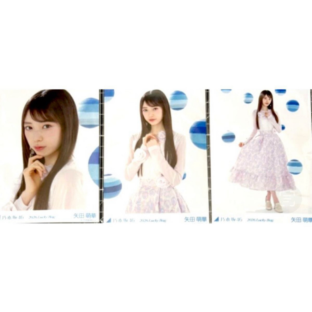 乃木坂46 - 矢田萌華 生写真 3枚 コンプ 2026 luckybag 福袋