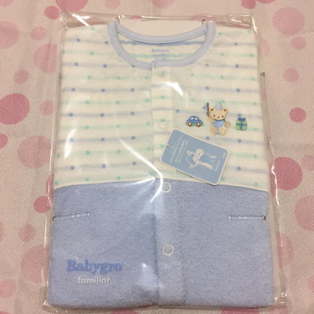 familiar - 袖付きロンパスの通販 by ほのか's shop｜ファミリアならラクマ