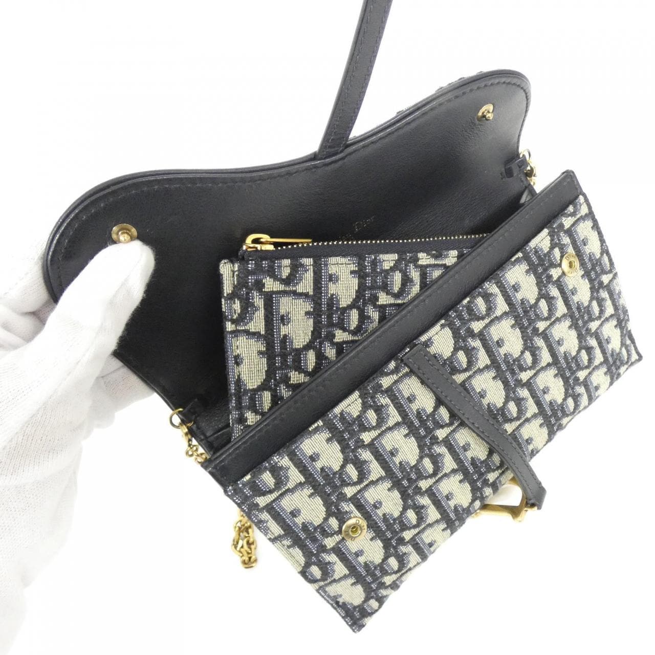 コメ兵｜クリスチャンディオール DIOR OBLIQUE サドル S5614CTZQ