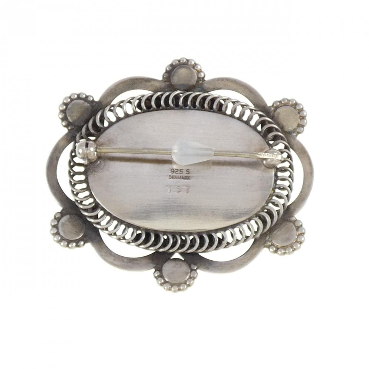 コメ兵｜ジョージ ジェンセン ムーンストーン ブローチ｜GEORG JENSEN