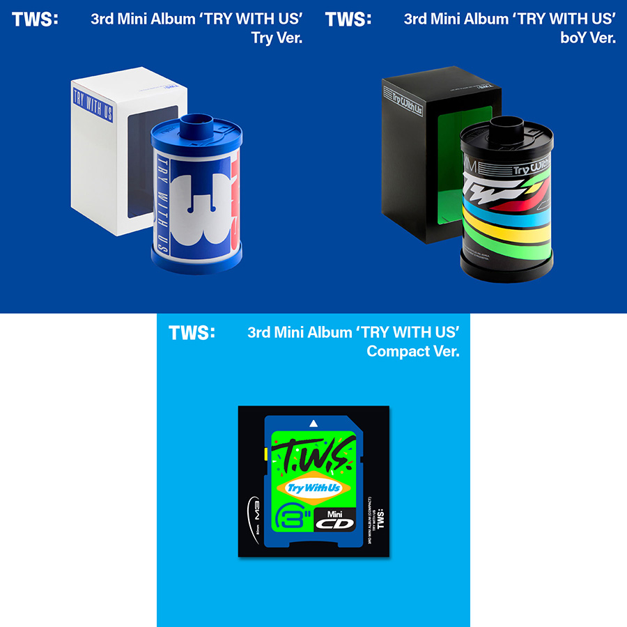 TWS 3rdミニアルバム「TRY WITH US」発売決定！《＠Loppi・HMV限定特典