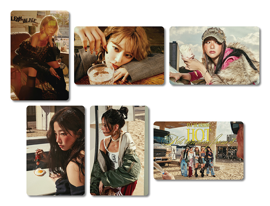 LE SSERAFIM 5thミニアルバム 'HOT'《HMV限定特典：ステッカー(6種